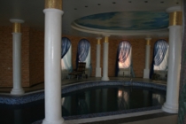 3D лепнина в бассейне