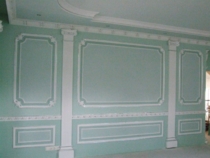 3D лепнина - стены